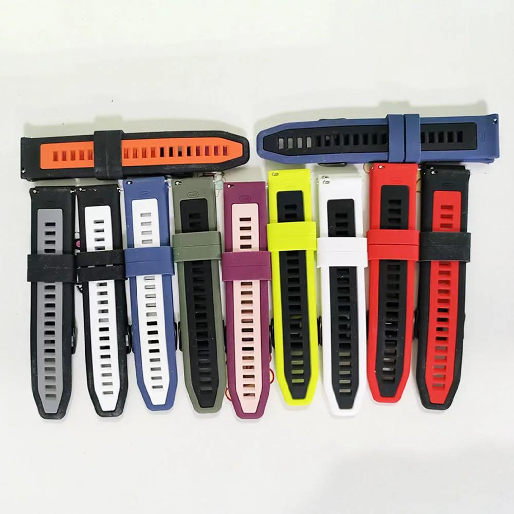 Silicone 20mm 22mm Strap For TicWatch Pro 3 Ultra GPS Soft Band For TicWatch GTH 2/GTX/GTW/E2/E3 Bracelet Sport Wristband Correa