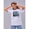 Western Style Fashion Casual Loose Print Short Sleeve Cotton T-shirt Top Loose Printed T-shirt Top