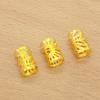 5pcs Hair Braiding Dreadlocks Beads Dread Locks Hair Braid Tubes Hollow Out Hair Ring  for Braids