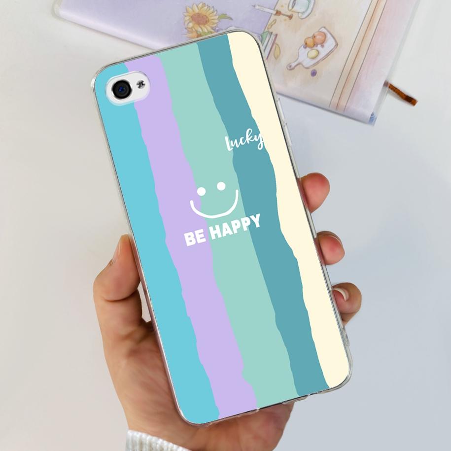 For Apple iPhone 4 Case Popular Flower Astronaut Clear Funda Soft Silicone Cover For iPhone 4s 4 S Bumper for iPhone4 Coque Capa