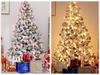 Handmade DIY Christmas Tree with Lights and Large Ornaments - New Household Style