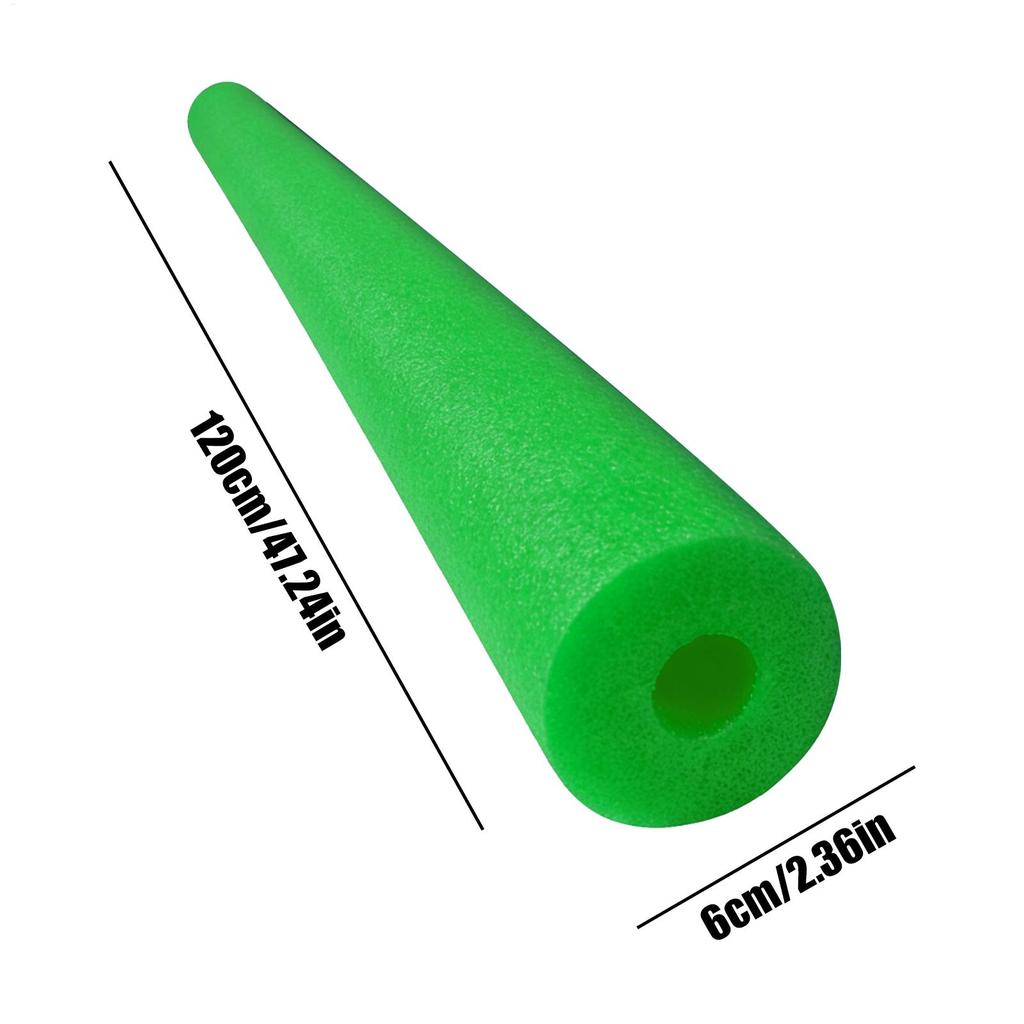 Noodles Pool Foam Water Noodles For Pool 120X6CM Long Hollow Soft Buoyancy Stick For Beach River Relaxation Water Game Backyard