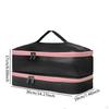 Hair Dryers Storage Bag Case Multipurpose Professional PU Leather Organizer Double Layer