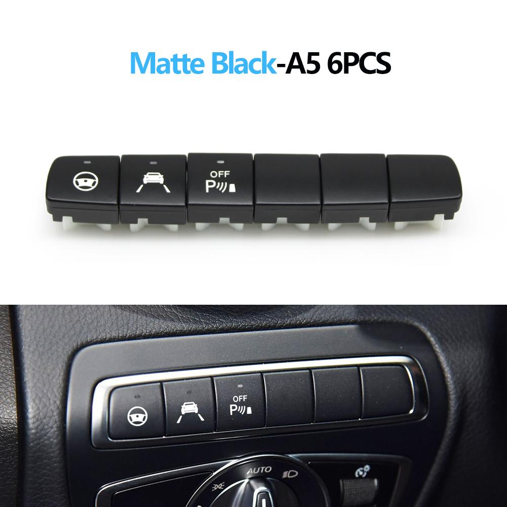 Car Headlight Camera Parking PDC Sensor Switch Block Radar Cruise Lane Assist Switch Button For Benz W205 X253 W447 W213 W238