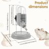 Hamster Drinking Bottle Rabbit Guinea Pig Squirrel Cage Water Bottle Dispenser Small Pet Animals Feeder Supplies