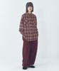 CITTA Over-Fit Soft Fleece Pants_Ctb557(Wine)