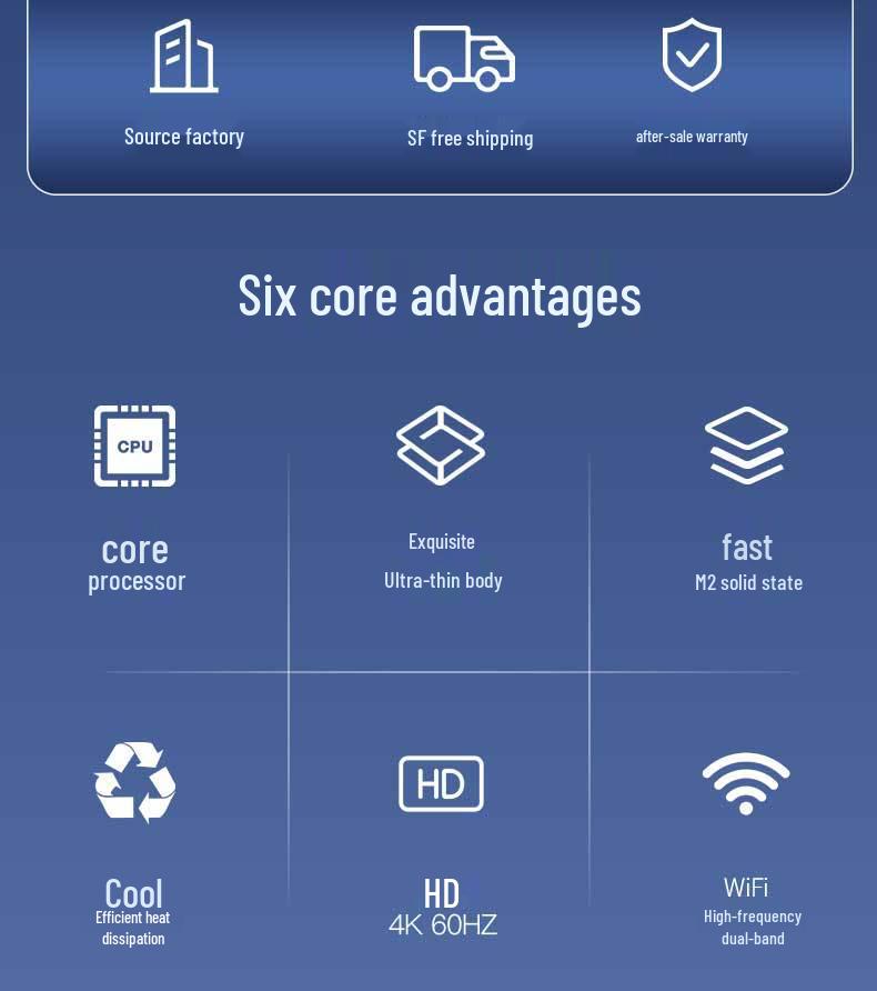 LianDa T45X Mini PC: Core XinChuang Cloud Terminal for Industrial Control