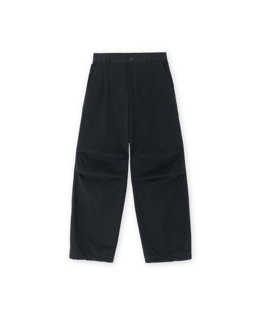 Beulaunyadeu Washed Parachute Pants, Black