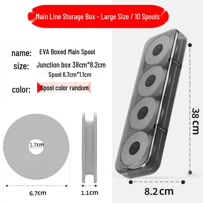 Large Foam Winding Reel & Fishing Line Spooler Set for Big Fish