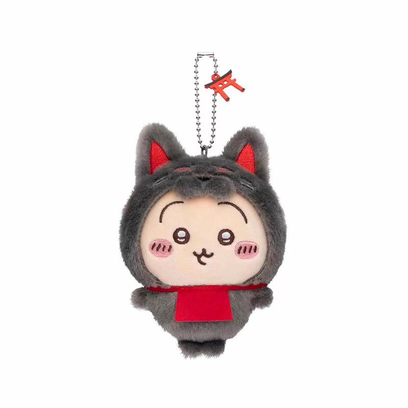 Usagi Chiikawa Hachiware Fox Fushimi Inari Series Plush Toy Pendant Keychain