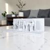 Yousheng 3D Printed Pleated Night Light Decorative Bedside Lamp with Unique Accordion Design USB Powered Table Lamp for Living Room Home Decor