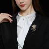 Women's Handmade Pearl Fireworks Brooch: Versatile High-End Corsage Pin for Suit Jackets