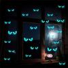 Luminous Stickers Glow in Dark Evil Peeping Eyes Stickers for Halloween Wall