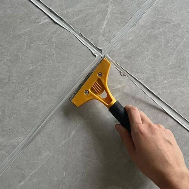 12Pcs Grout Scrapers Tool Set Multipurpose Plastic Scrapers Caulking Tool For Tile Glass Surfaces Cleaning