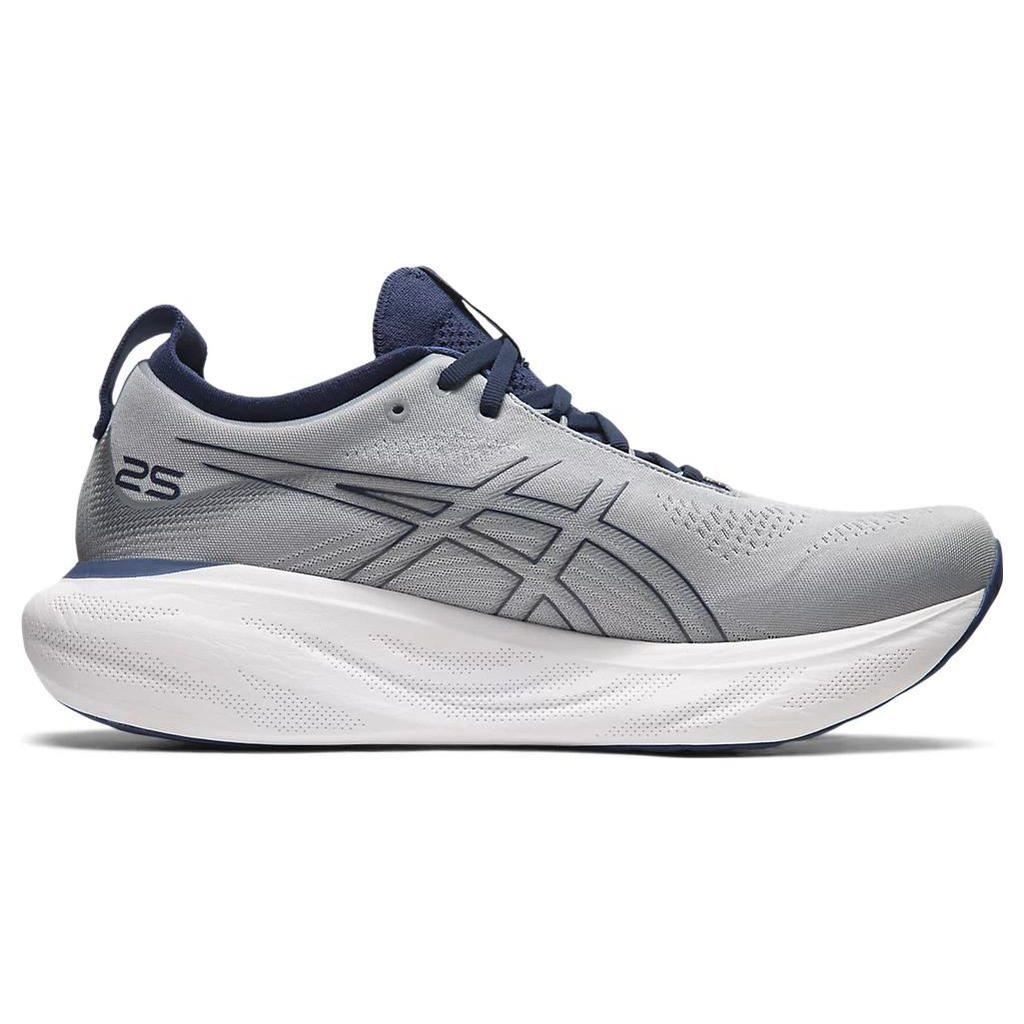 Asics Gel Nimbus 25 Sheet Rock Indigo Blue Men Sneakers Grey 1011B547-021