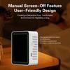 5-in-1 Air Quality Monitor Temperature and Humidity Monitor PM2.5, PM1.0, PM10 Infrared Dust Air Quality Monitor Type-C Port