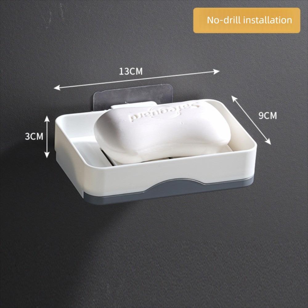 

Вращающаяся стойка для хранения посуды Многофункциональная стойка-органайзер Высококачественная мыльница Ванная комната 1 layer