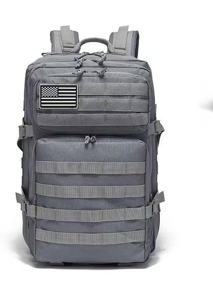 Outdoor 3P Attack Tactical Backpack Multi Functional 45L Large Capacity Camouflage Outdoor Sports Mountaineering Shoulder Backpack for Both Sides