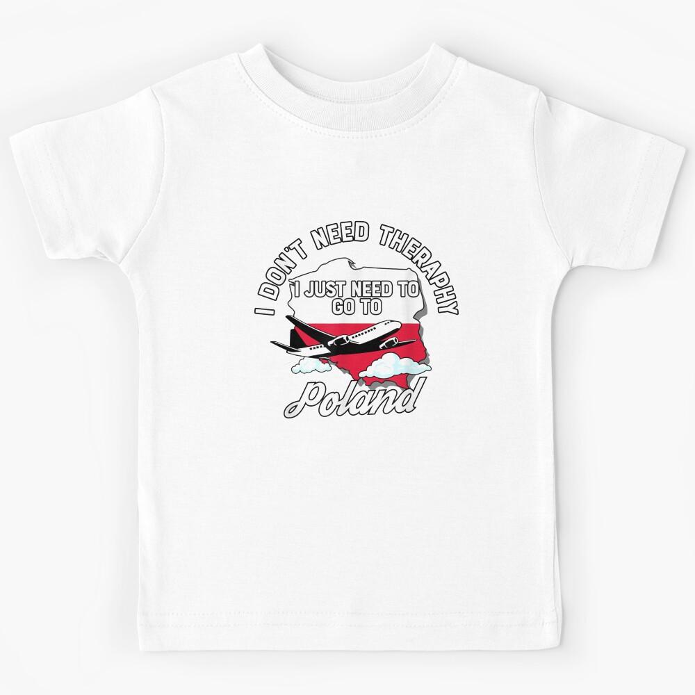 Polish Flag I Poland Flag I Vacation Poland Kids T-Shirt 140