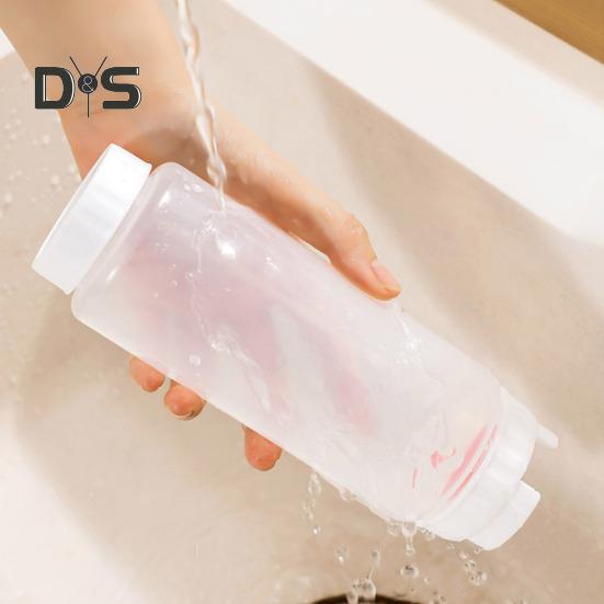 Gewürzspender, Quetschflasche für Soßen, große Kapazität, wiederverwendbarer Gewürzbehälter, Doppelkopf-Küchenwerkzeug für Flüssigkeiten und Soßen