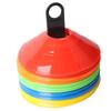 50 Pack Agility Soccer Cones Different Colored Cone Markers with Carry Bag and Holder for Sports Training Practice
