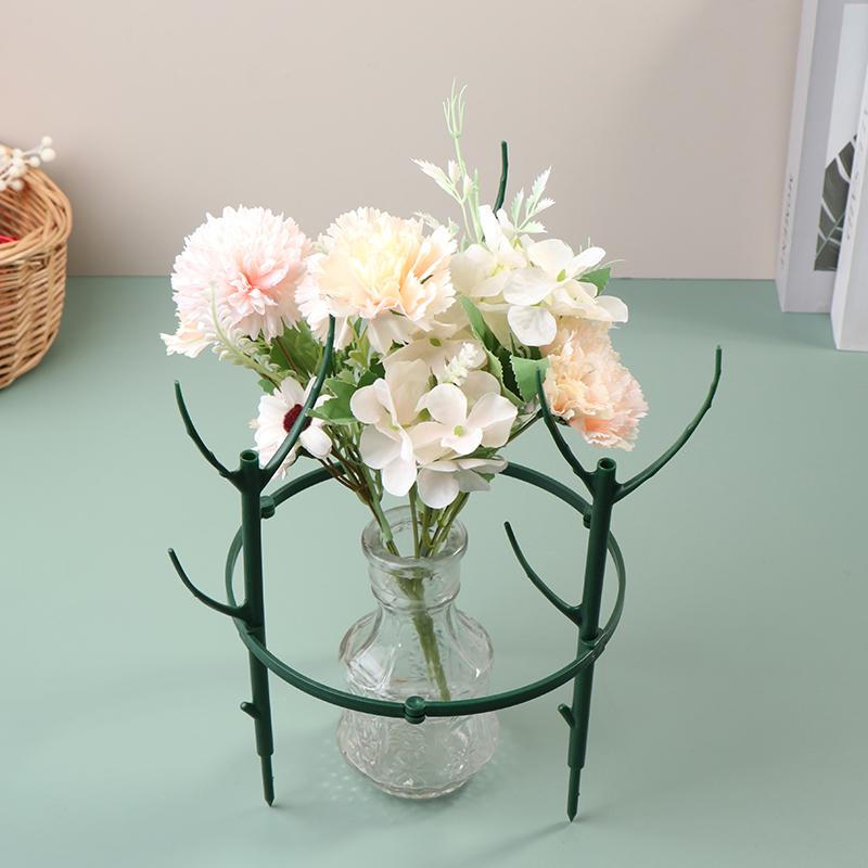 Plant Support Pile Plastic Semicircle Climbing Vines Stake Bonsai Flower Stand Cage Garden Plant Grow Fixing Rod Rack
