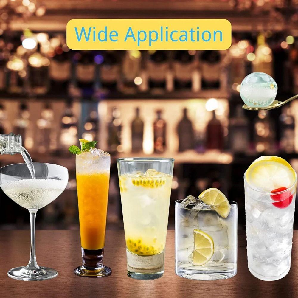 with Ice Shovel Ice Cube Maker Box Creative Round Ice Cube Trays  Chilling Drinks