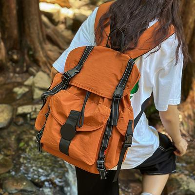 Sport-Reiserucksack mit großem Fassungsvermögen, spritzwasserabweisendes Nylon, Camping-Wanderrucksack 2025 neue Klapptasche Damen