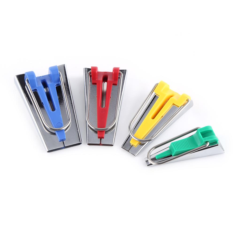 Fabric Binding Sew Multifunction Sewing Bias Tape Maker Set DIY Patchwork Craft Making Tool