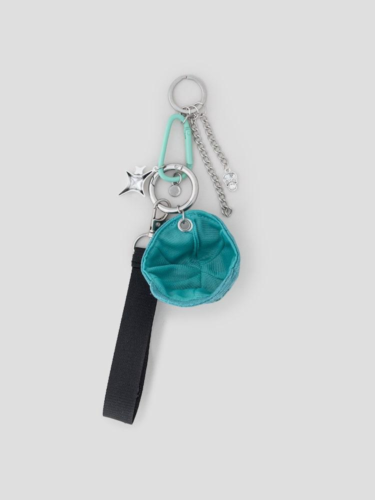 8seconds [SAJA BOYS] Mini Cap Keyring – Light Green