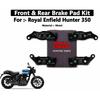 Royal Enfield Front & Rear "Disc Brake Pad Kit For Hunter 350"