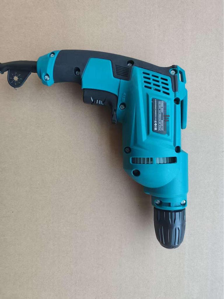 220V High-Power Multifunction Electric Drill & Screwdriver with Adjustable Speed and Pistol Grip