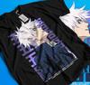 Gojo Satoru T-Shirt Jujutsu Kaisen Mahito Anime Horror Funny Gift Shirt 377