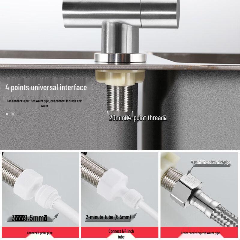 TLXT Kitchen Faucet for Water Purifiers