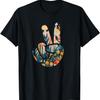 Tricou cu semnul păcii, siluetă naturală, pajiște forestieră, cottagecore(21)