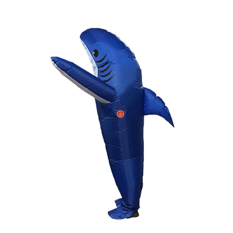 Shark Inflatable Costume for Role Play, Cosplay, and Party Mascot Performances