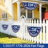250th Anniversary American Flag Garden Decoration Flag