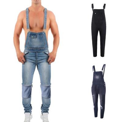 overall jeans pants