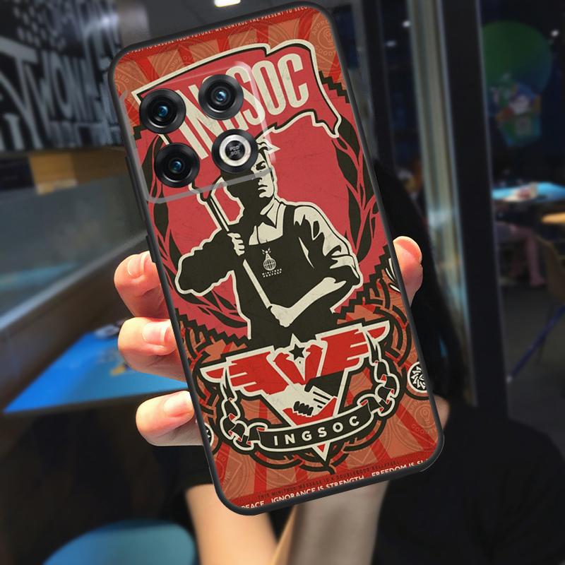 1984 George Orwell Funda For OnePlus 12 12R 13 R 11 9 10 Pro 8T 9RT 10T OnePlus Nord N20 N30 CE 4 2 3 Lite Case
