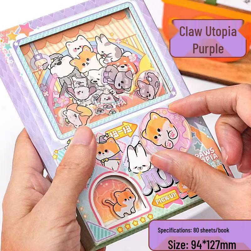 Chiikawa Klomaskin Spiralblock & Färgplanerare