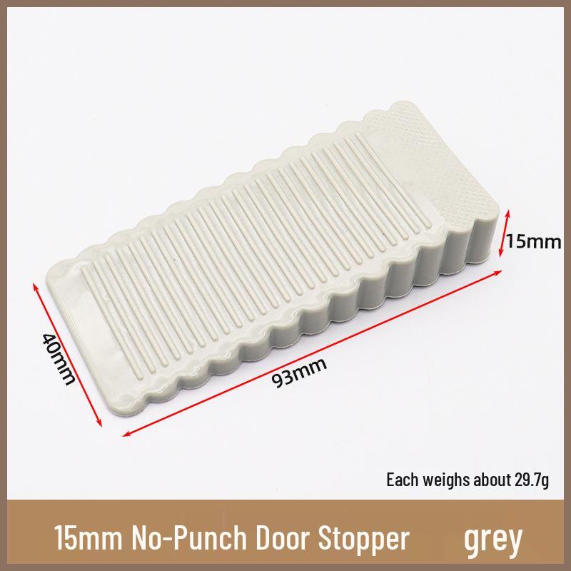 Non-Slip Anti-Collision Door Wedge: No-Punch, Anti-Pinch Safety Door Stopper for Home