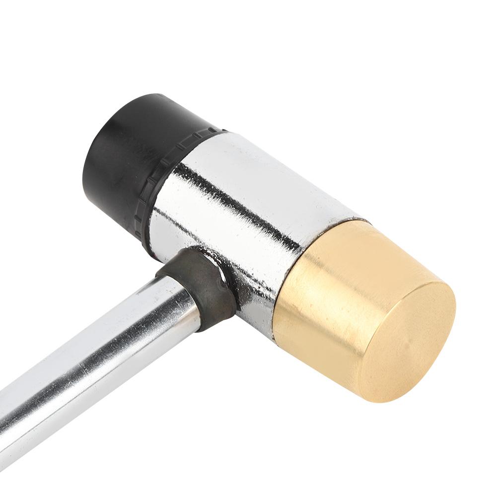 Black Guitar Plastic Hammer Brass and Rubber Head Ukulele Musical Instrument Accessories