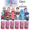 12 Stück/Set KPop Devil Hunter Blind Box Spielzeug Serie Anime Figuren Kreatives Handy Computer Puppen Ornamente Weihnachtsgeschenke