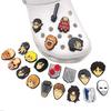 Attack on Titan Rubber Shoe Charms - Decorative Buckles for Garden and Hole Shoes