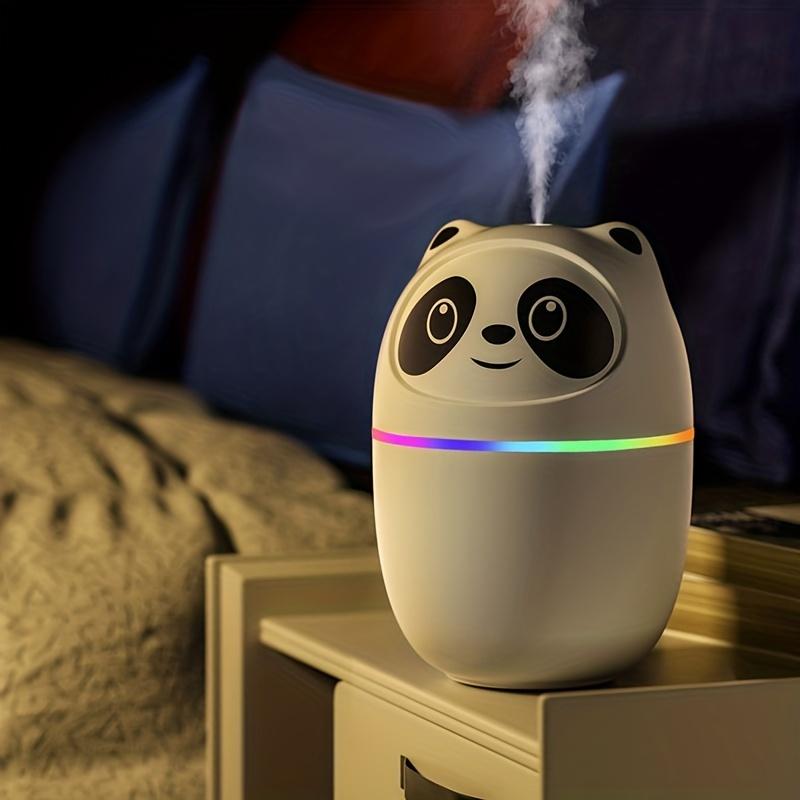 Tragbarer Mini-Luftbefeuchter mit LED-Licht, niedlich, 220 ml H2O-Sprühnebel, doppelter feuchter Aroma-Diffusor für ätherische Öle, USB-Luftbefeuchter fürs Auto