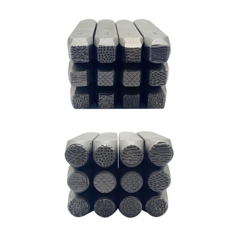 Set of 12 Metal Chisels Jewelry Designing Tool Set Jewelry Crafting Tool Jewelry Carving Tool for Crafting and Carving