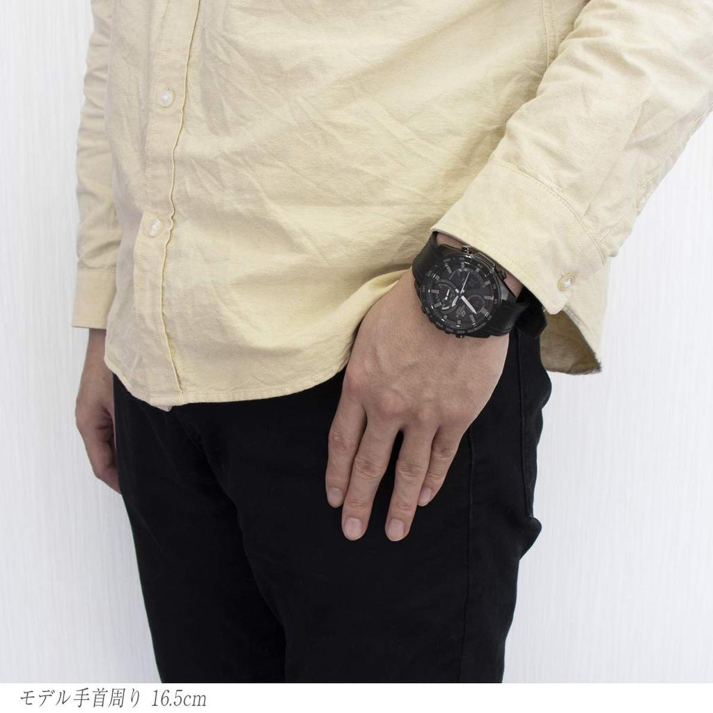 EDIFICE CASIO Casio Bluetooth Smartphone Linked Tough Solar Chronograph Kalender Analog Digital Schwarz Businessuhr Sportuhr Wasserdicht Smart