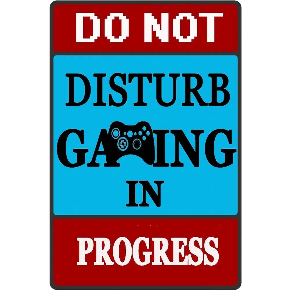 Eat Sleep Game Repeat Metal Tin Signs Posters Plate Wall Decor for Garage Game Room Bars Man Cave Cafe Clubs Retro Poster Plaque