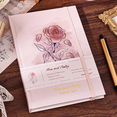 Manual do estudante vintage borboleta flor diário livro estético caderno para scrapbooking diy artesanato planejador diário álbum papelaria presente para