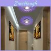 Lustre de Teto LED de Cristal Moderno e Elegante Perfeito Para Espaços de Estar